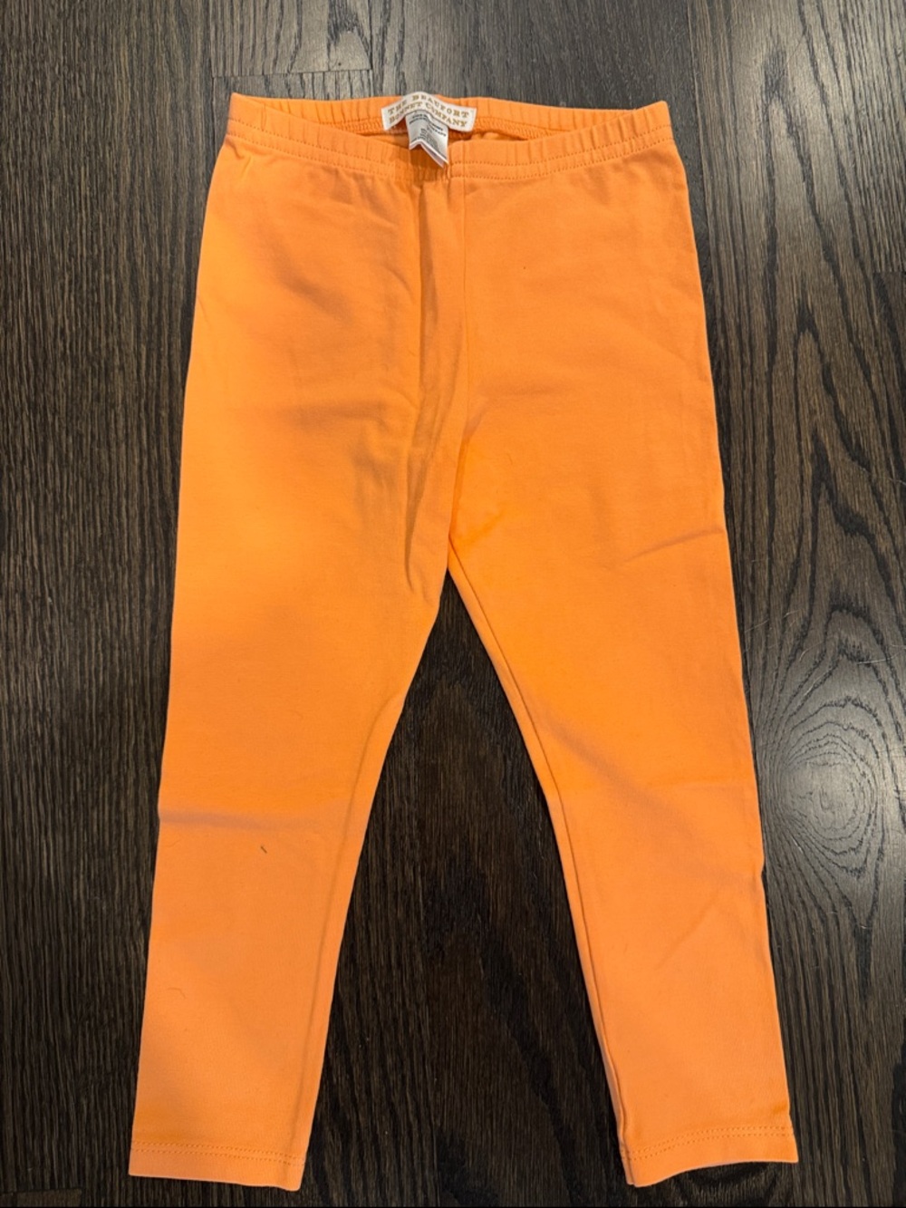 The Beaufort Bonnet Company Bright Orange Kids Leggings